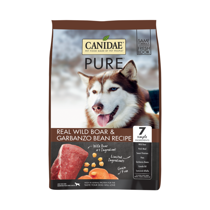 CANIDAE Canidae Grain Free PURE Wild Boar & Garbanzo Bean Recipe Dry Dog Food