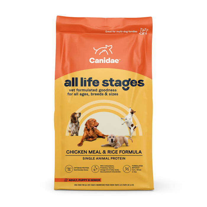 CANIDAE All Life Stages Chicken Meal and Rice Dry Dog Food