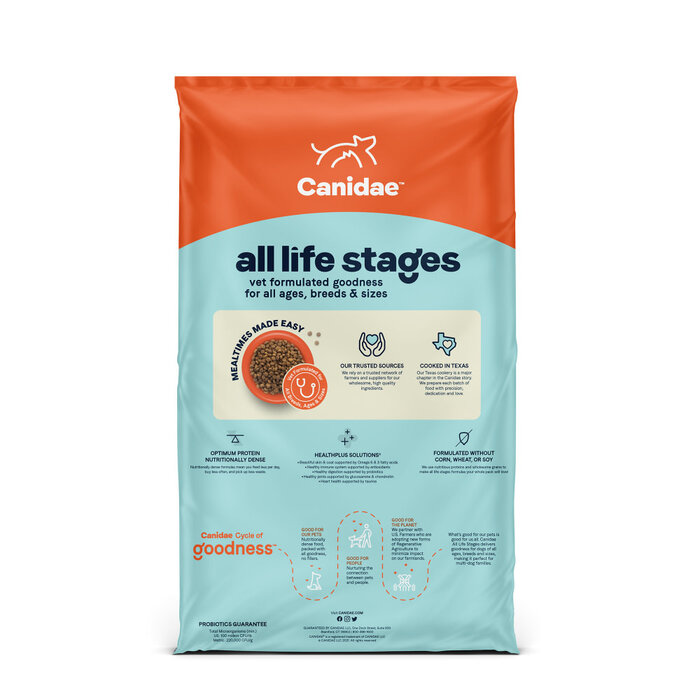 CANIDAE Canidae All Life Stages Large Breed Turkey Meal & Rice Formula Dry Dog Food