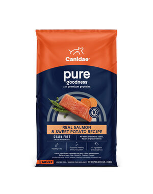 CANIDAE Grain Free PURE Salmon & Sweet Potato Recipe Dry Dog Food