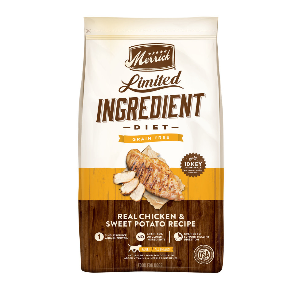 MERRICK PET CARE INC. Merrick Grain Free Real Chicken and Sweet Potato Dry Dog Food