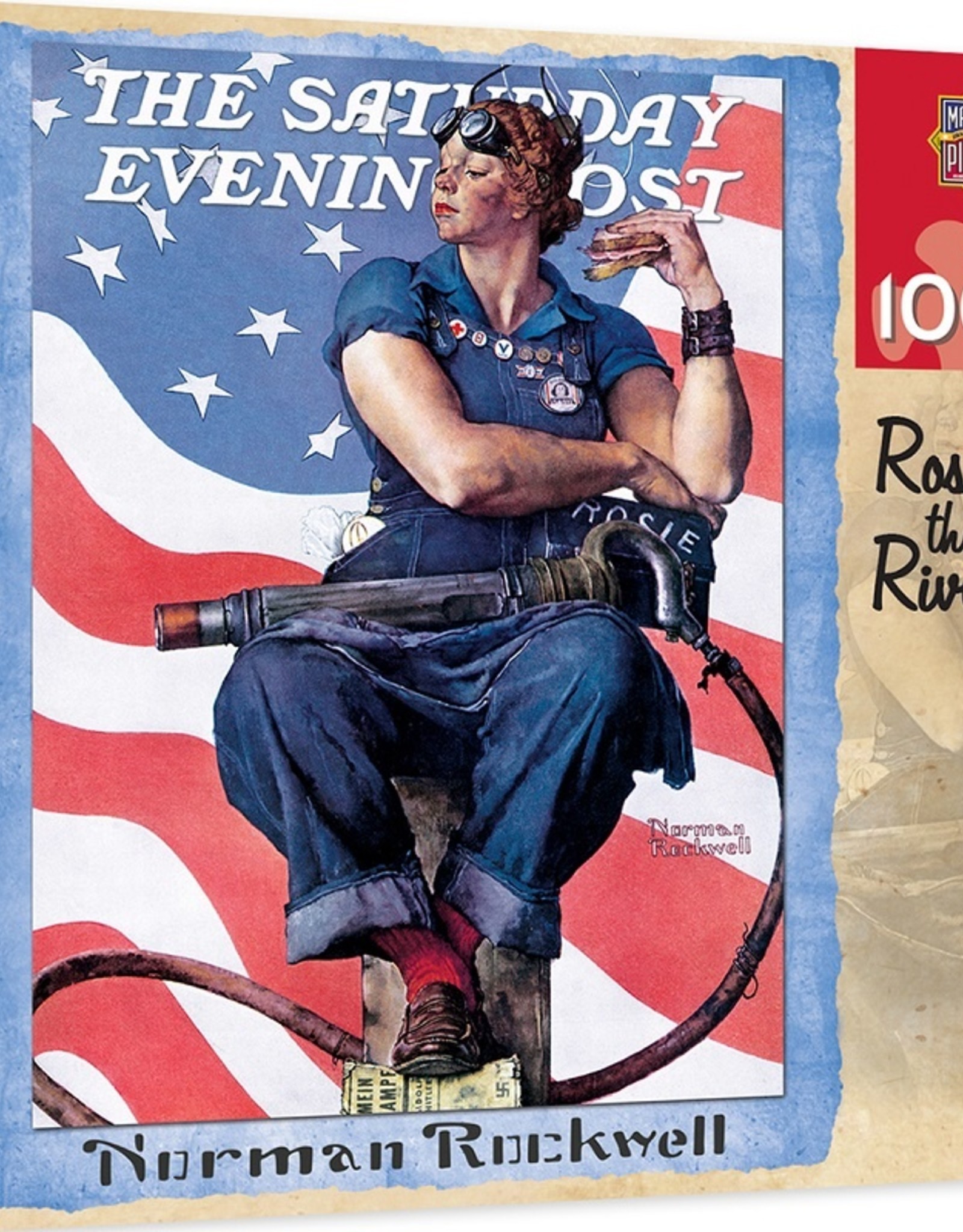 Masterpieces Puzzles & Games Rosie the Riveter (1000pc)