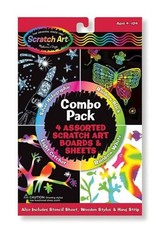 Melissa and Doug Scratch Art (Combo Pack)