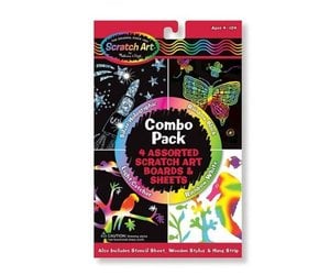 Deluxe Combo Scratch Art Set