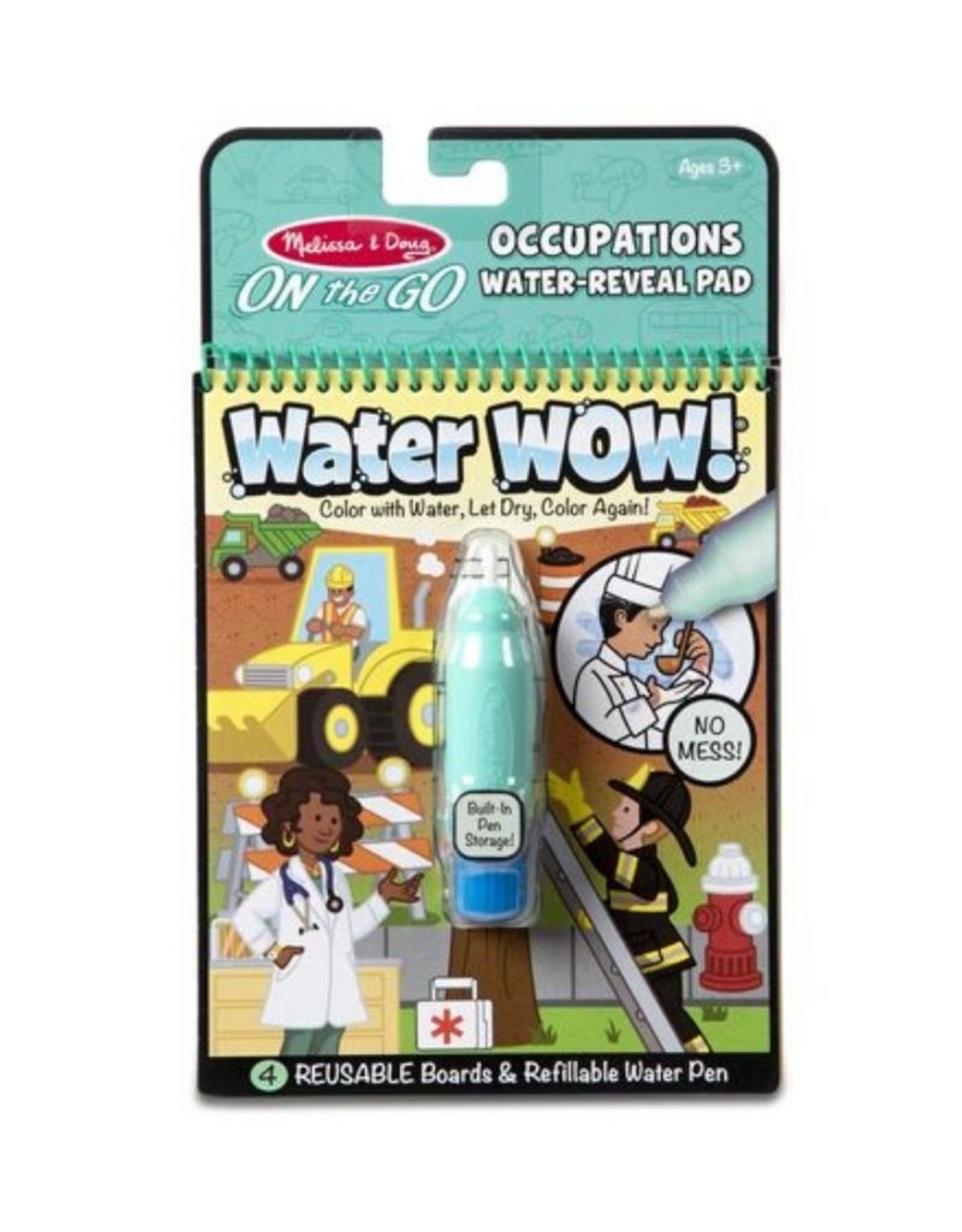 Water Wow (Occupations) Water-Reveal Pad - Family Fun Hobbies
