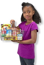 Melissa and Doug Let's Play House! Grocery Basket with Play Food