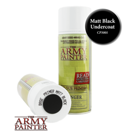 The Army Painter Base Primer: Matt Black (Spray 400ml)