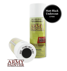 The Army Painter Base Primer: Matt Black (Spray 400ml)