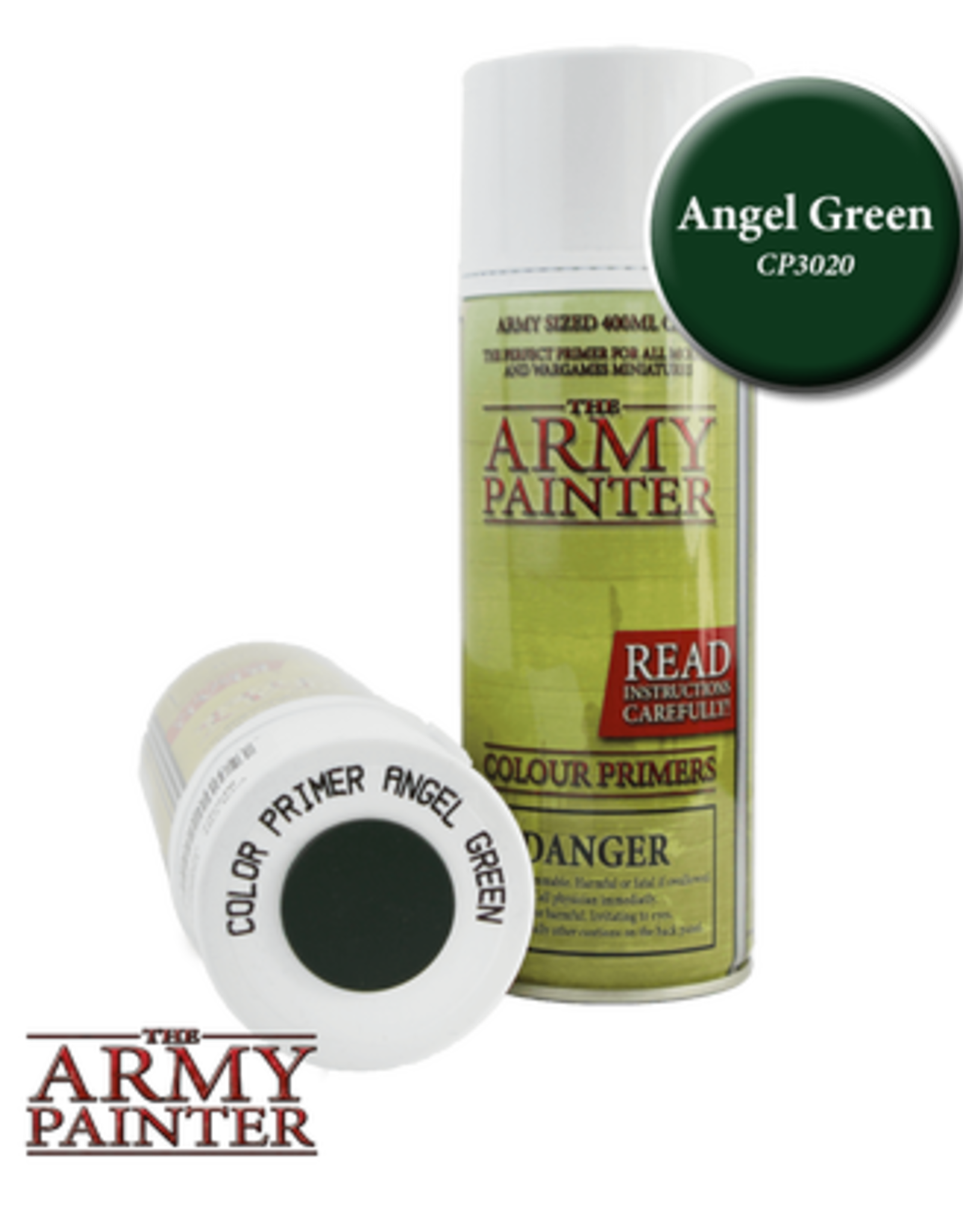 The Army Painter Color Primer: Angel Green (Spray 400ml)