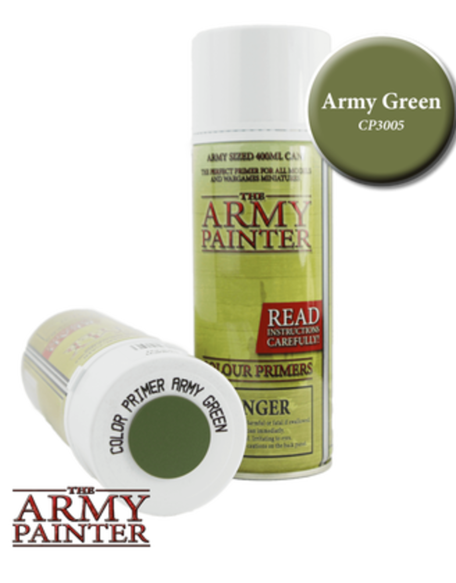 The Army Painter Color Primer: Army Green (Spray 400ml)