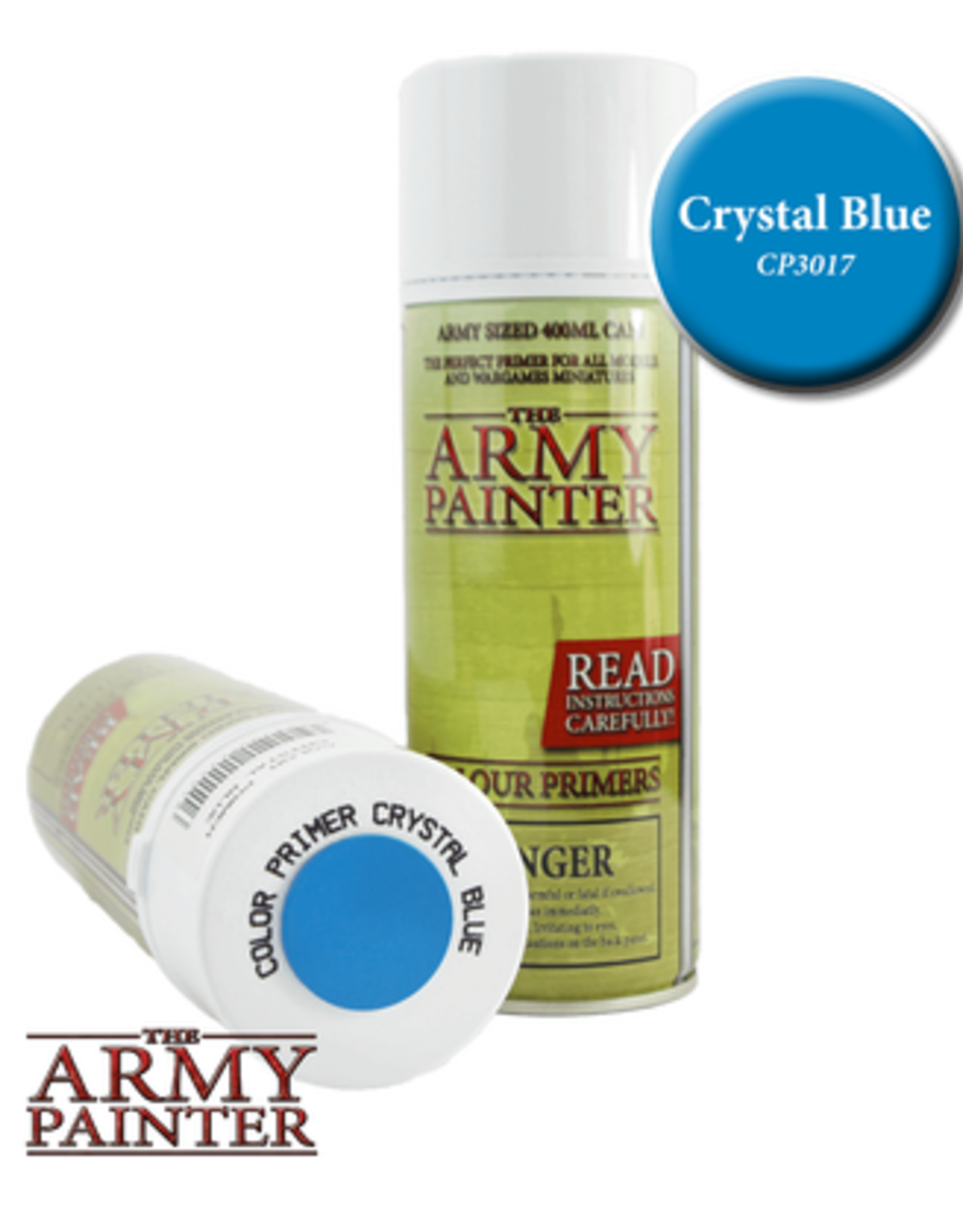 The Army Painter Color Primer: Crystal Blue (Spray 400ml)