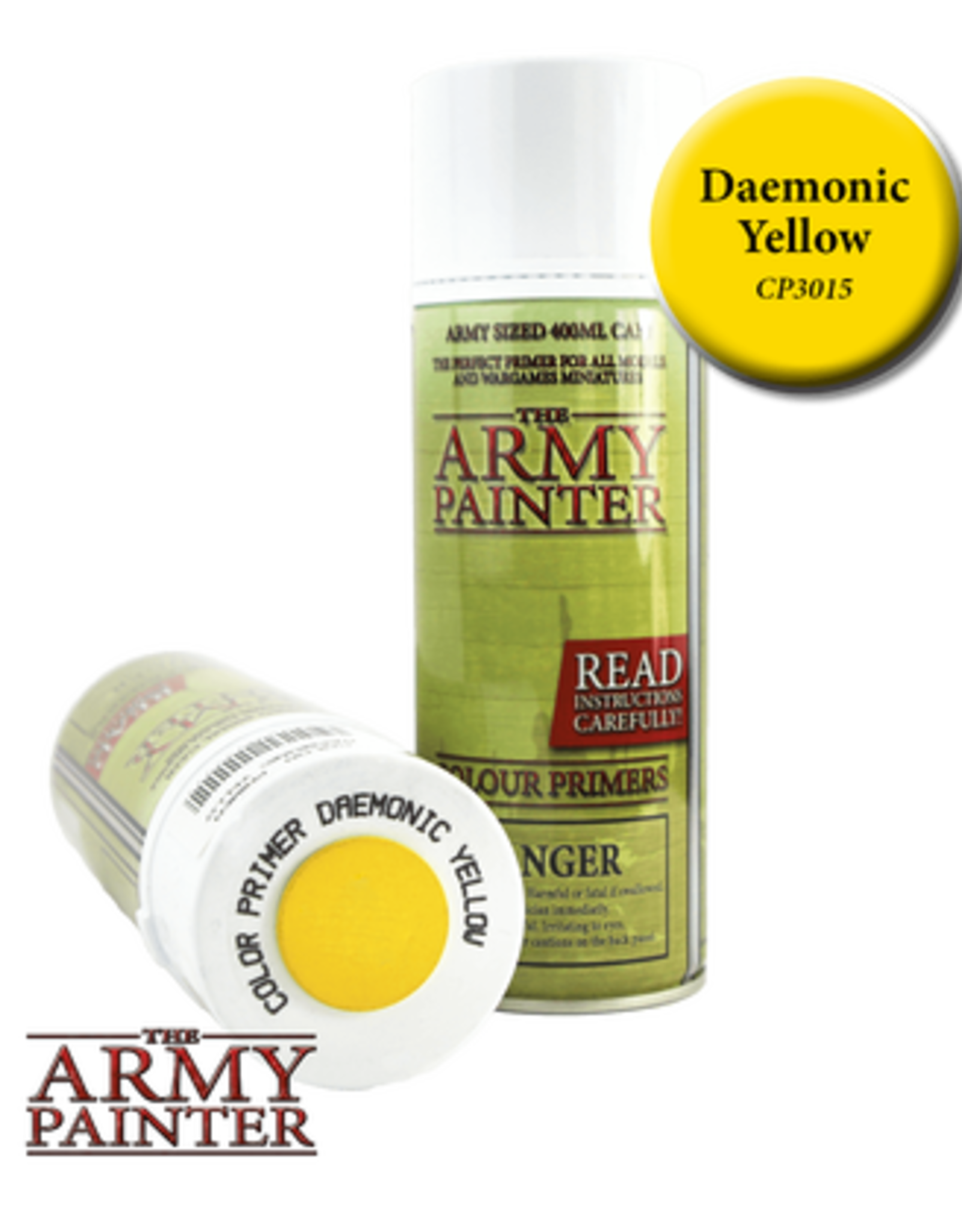 The Army Painter Color Primer: Daemonic Yellow (Spray 400ml)