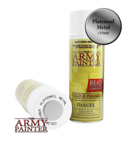 The Army Painter Color Primer: Plate Mail Metal Spray (400ml)