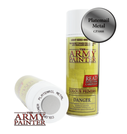 The Army Painter Color Primer: Platemail Metal (Spray 400ml)