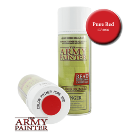 The Army Painter Color Primer: Pure Red (Spray 400ml)