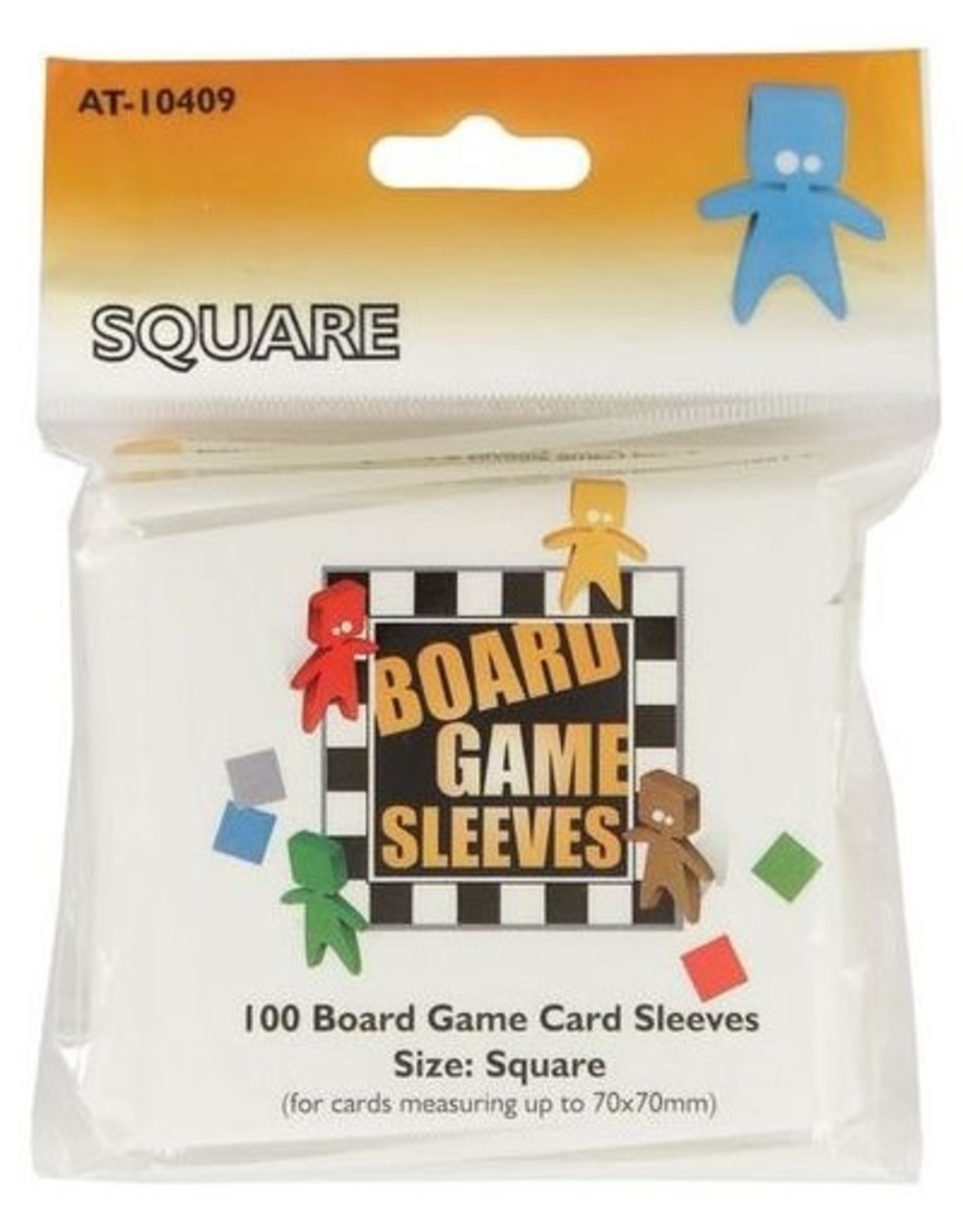 Board Game Sleeves: Square - 70 x 70mm (100ct)