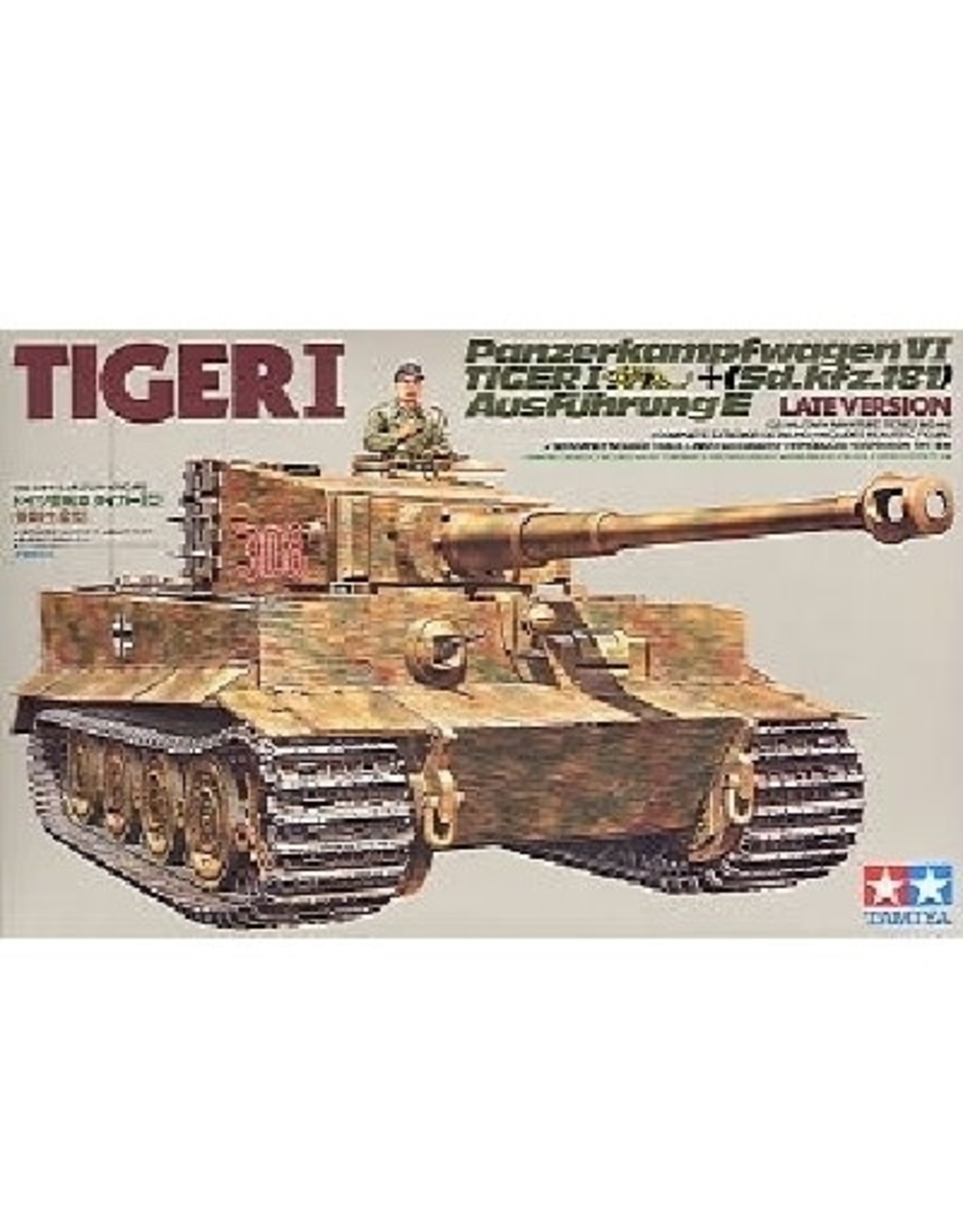 TAM35146 1:35 Tamiya German Tiger I Late