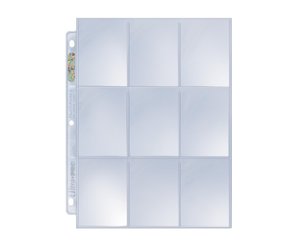 Platinum Series 9-Pocket Pages (25ct) for Standard Size Cards