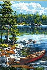 Dimensions Canoe by the Lake (Professional)