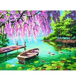 Paint Works Willow Spring Beauty - Boat & Pond (Expert)