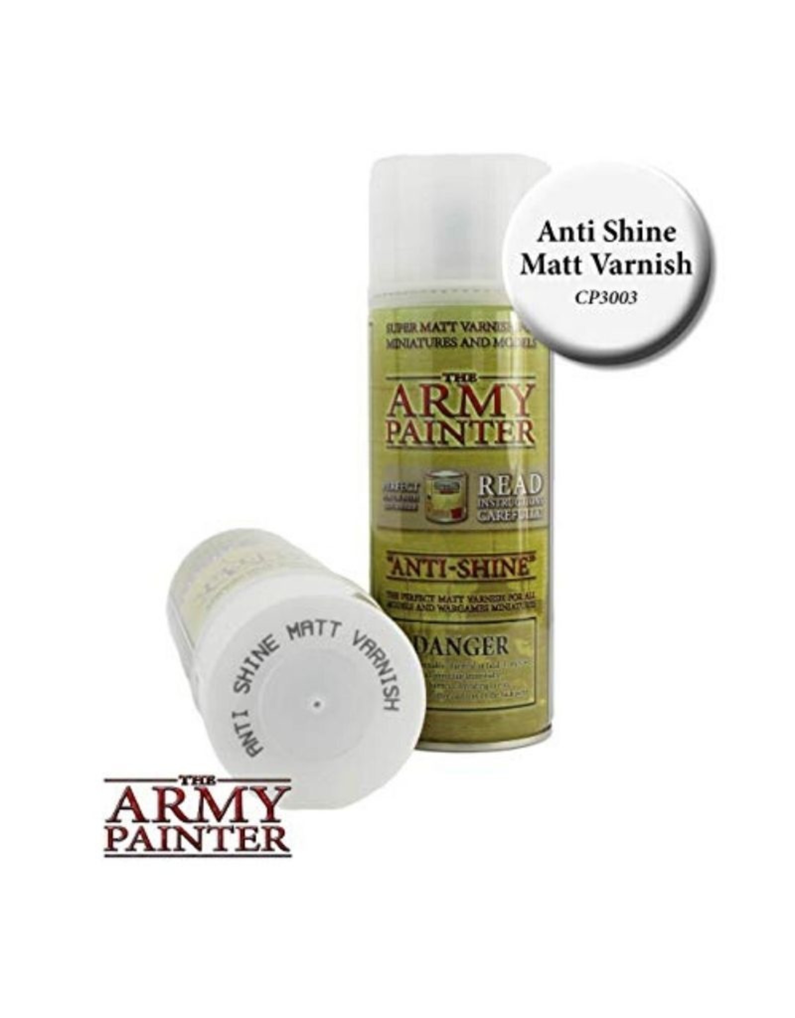 The Army Painter Varnish: Anti-Shine Matt (Spray 400ml)