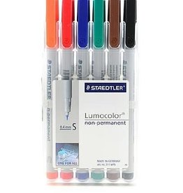 Wet Erase Marker Set (6 Pack)