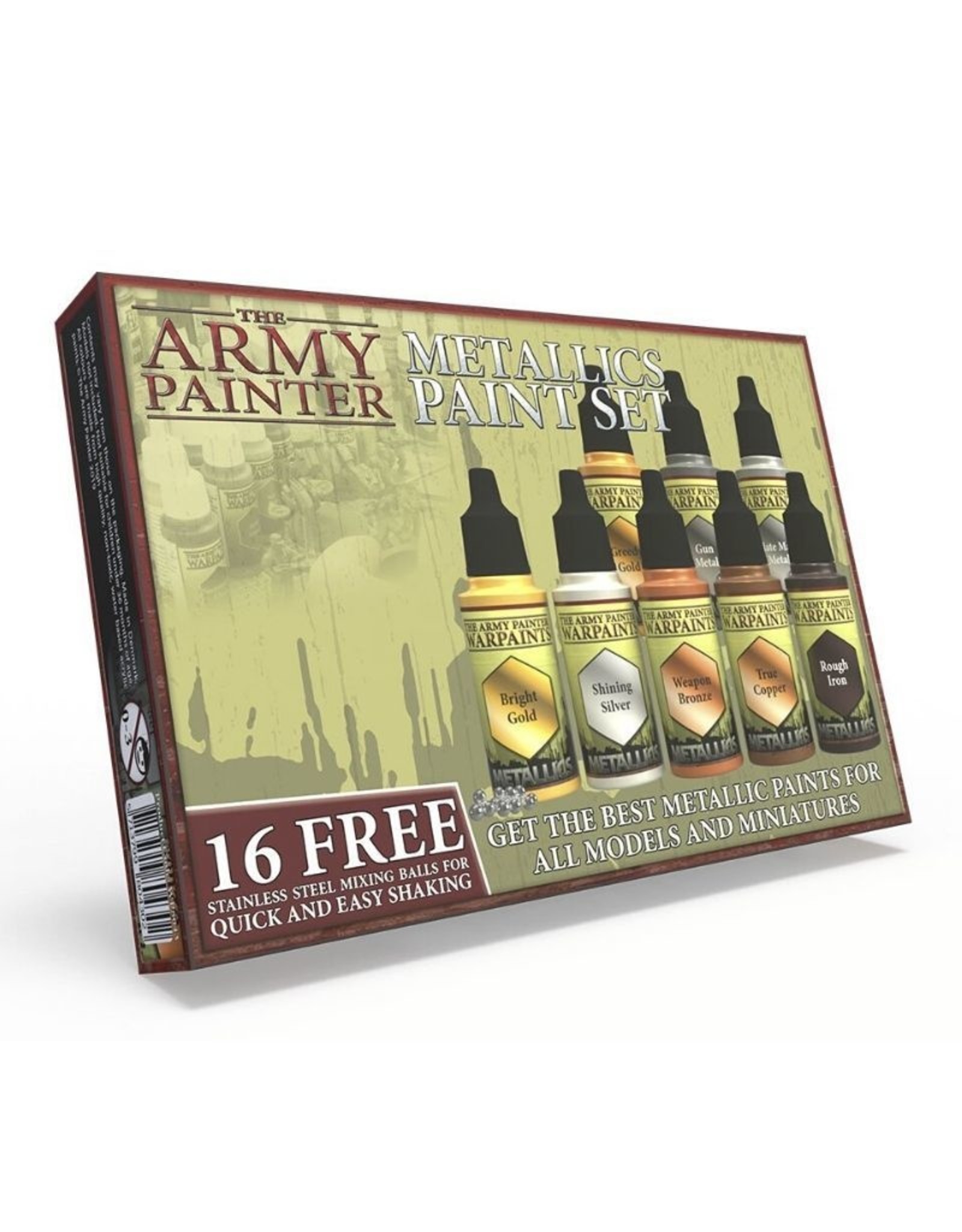 D&D Adventurers Paint Set with a free miniature - The Army Painter