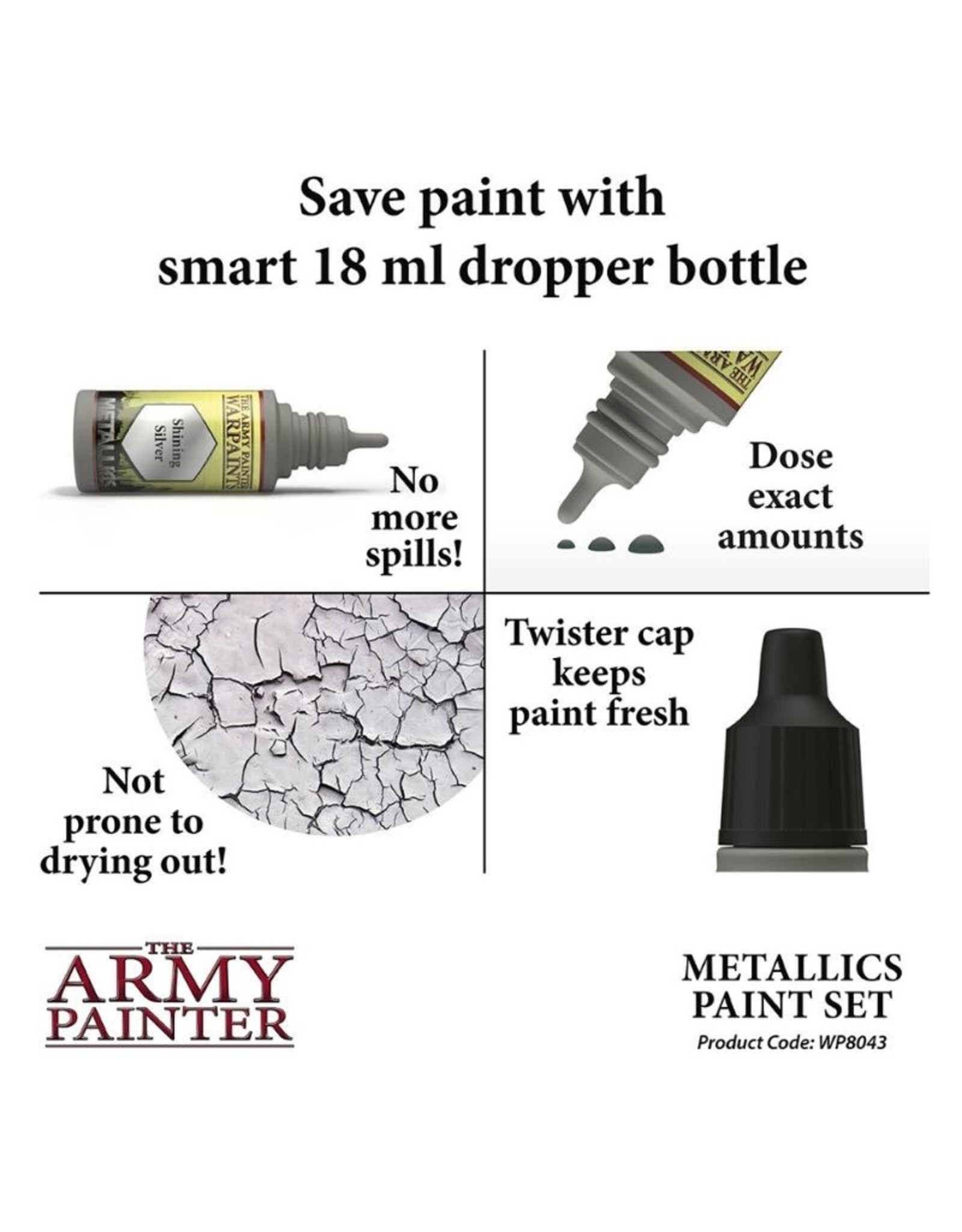 Warpaint Metallics Paint Set Family Fun Hobbies