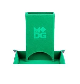 Dice Tower: Fold Up Velvet - Green