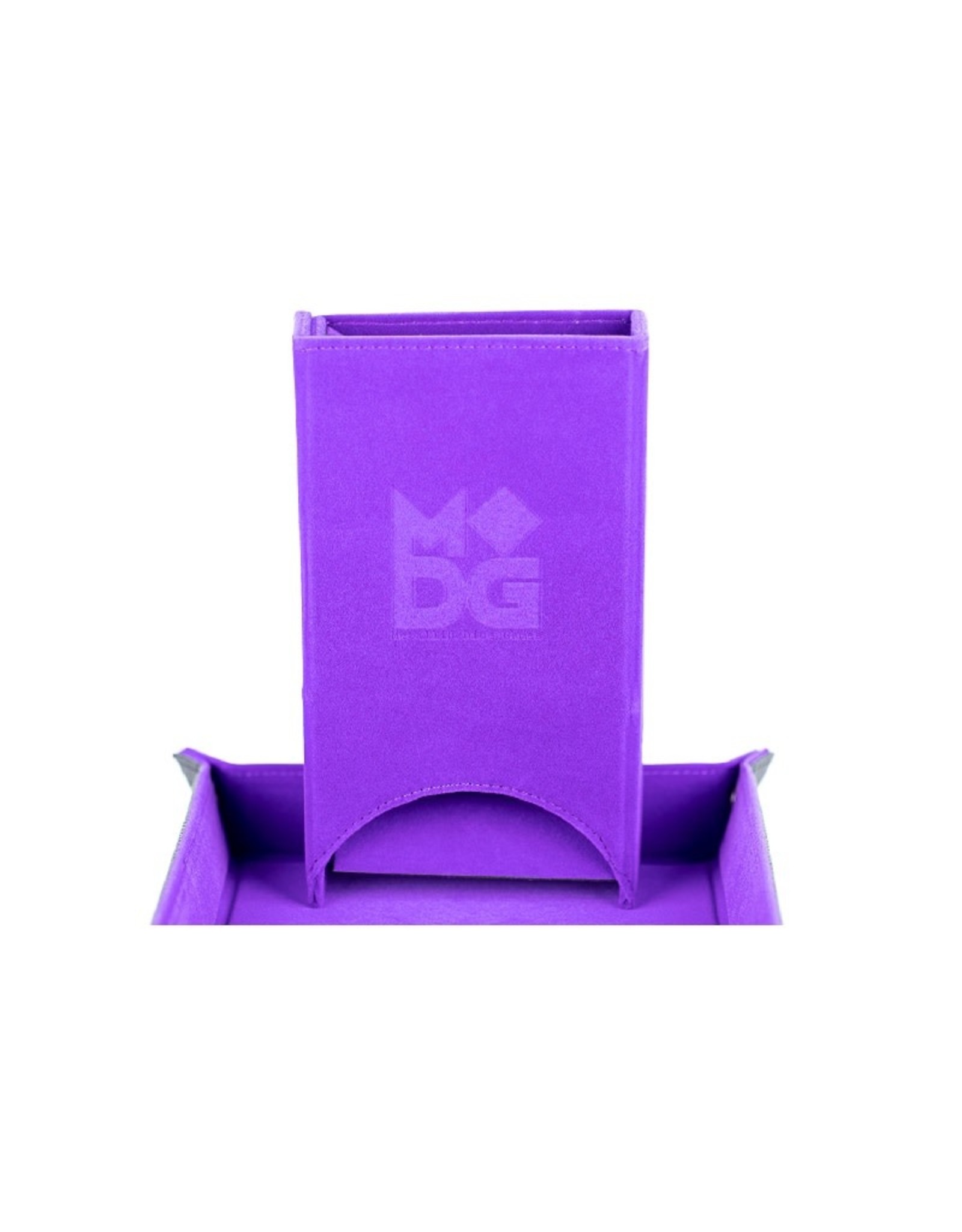 Dice Tower: Fold Up Velvet - Purple
