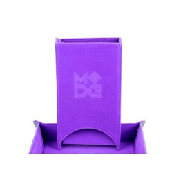 Dice Tower: Fold Up Velvet - Purple