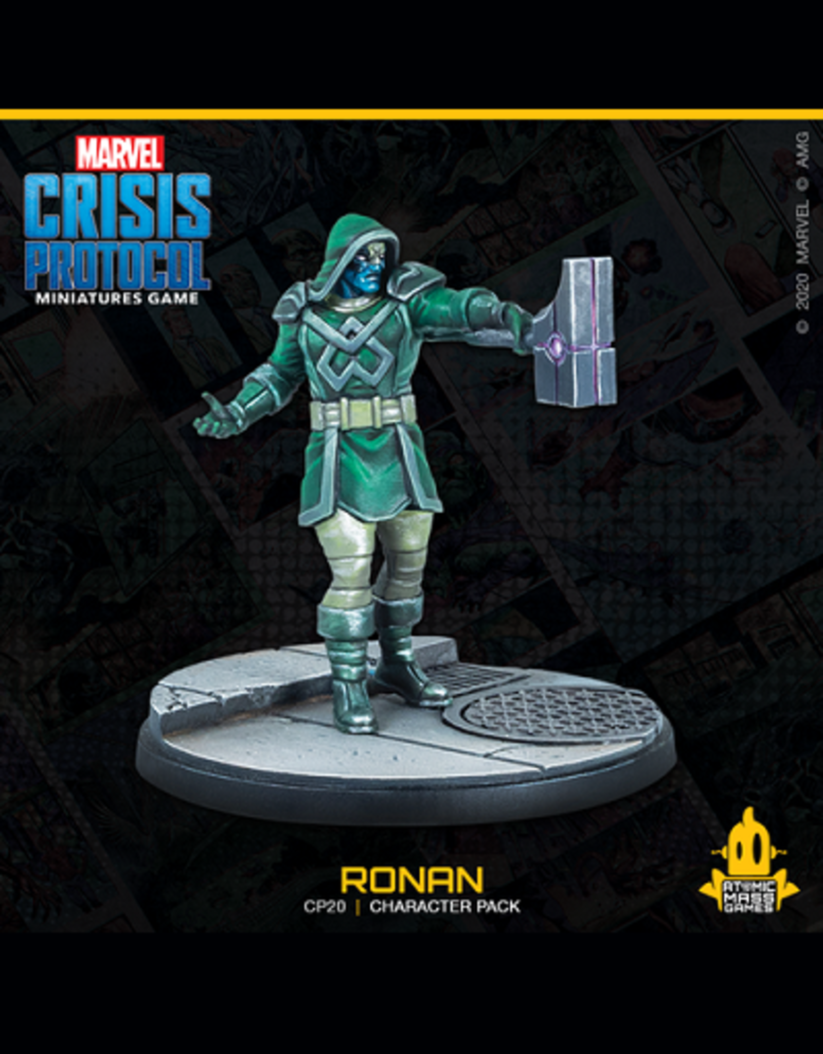 Atomic Mass Games Marvel Crisis Protocol: Drax & Ronan the Accuser