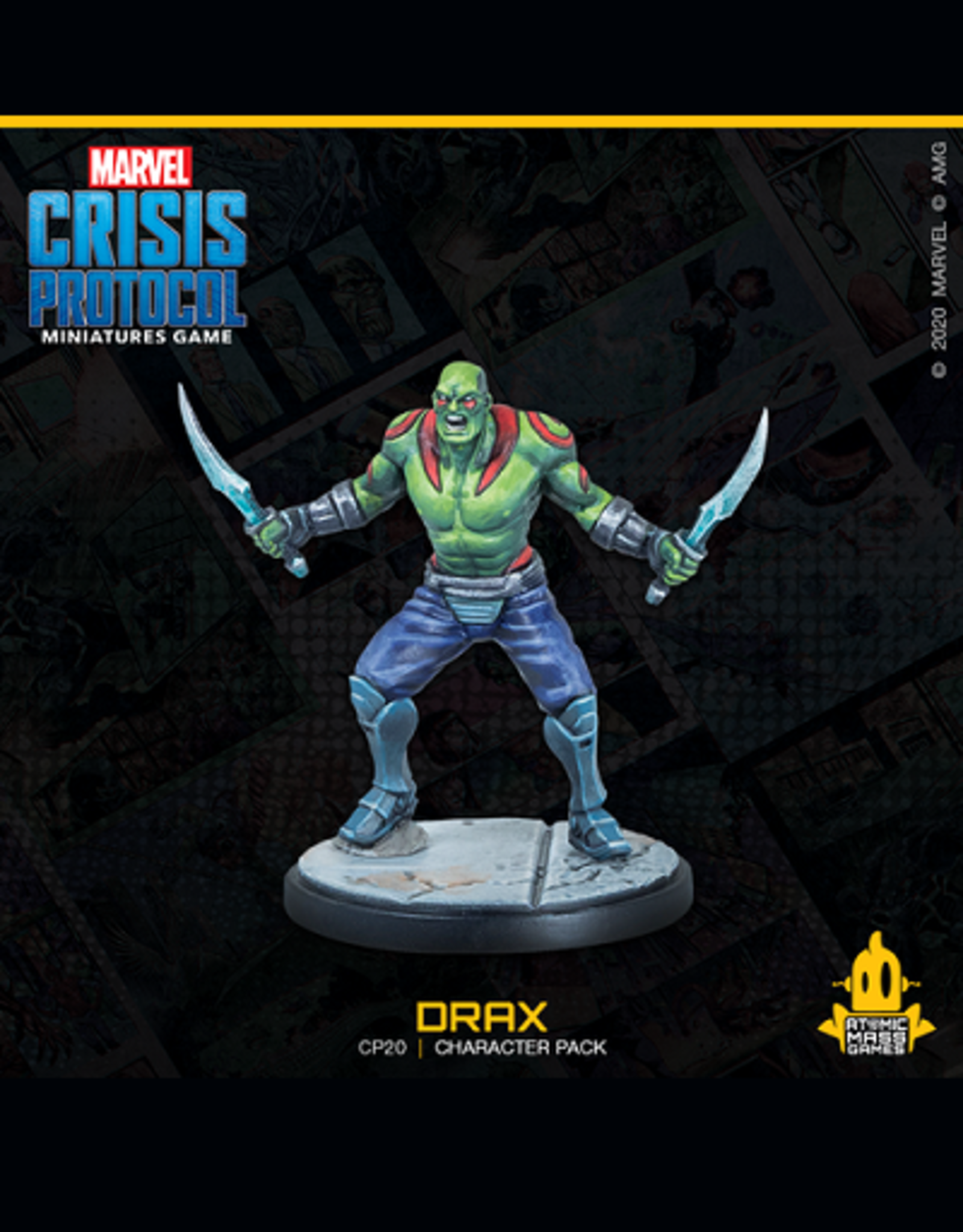 Atomic Mass Games Marvel Crisis Protocol: Drax & Ronan the Accuser