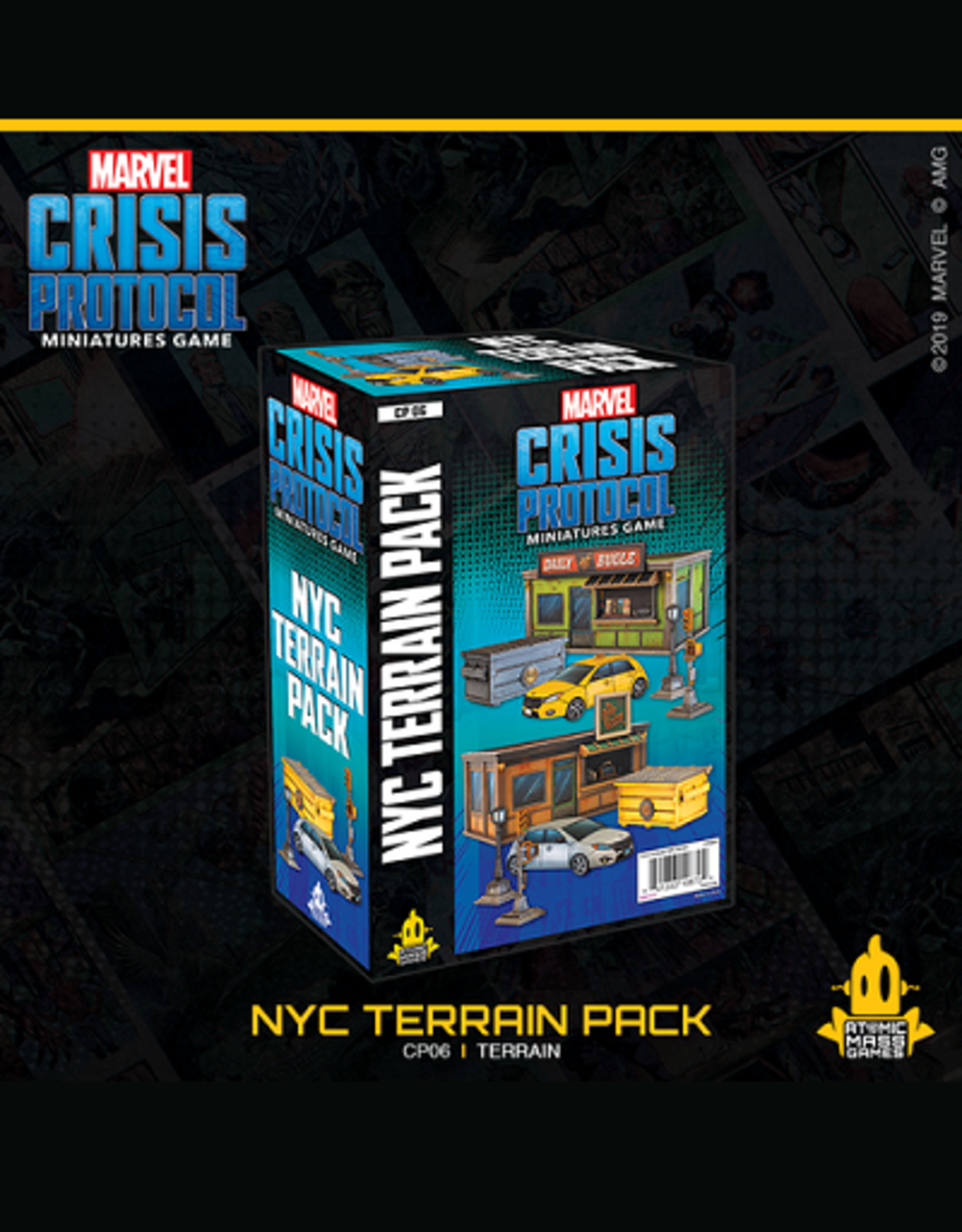 Atomic Mass Games Marvel Crisis Protocol: Terrain Pack - NYC