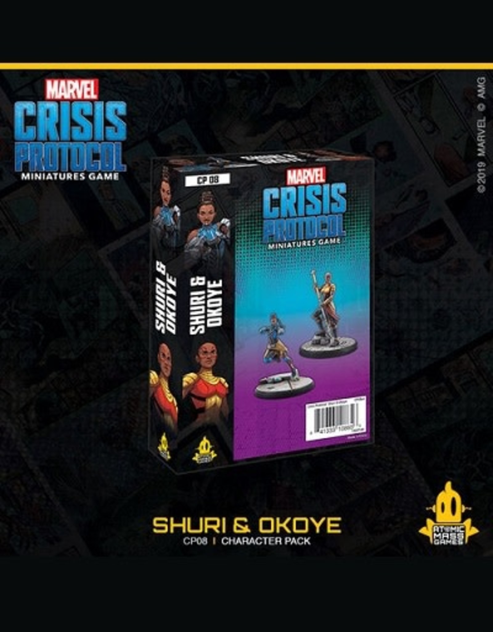 Atomic Mass Games Marvel Crisis Protocol: Shuri & Okoye