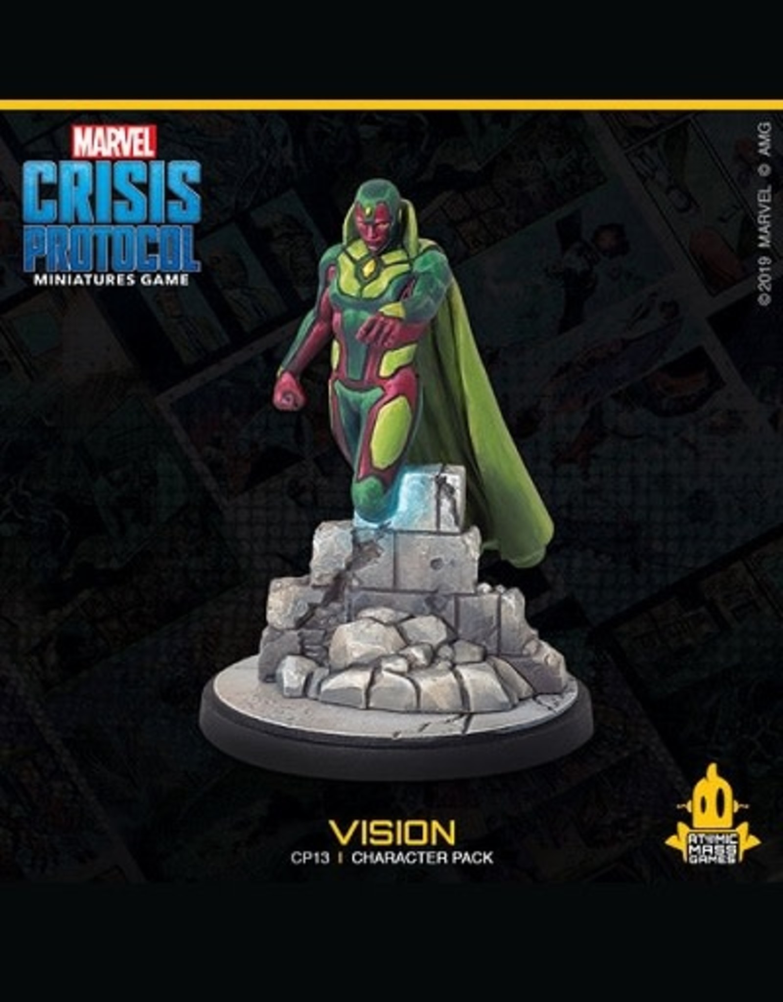 Atomic Mass Games Marvel Crisis Protocol: Vision & Winter Soldier