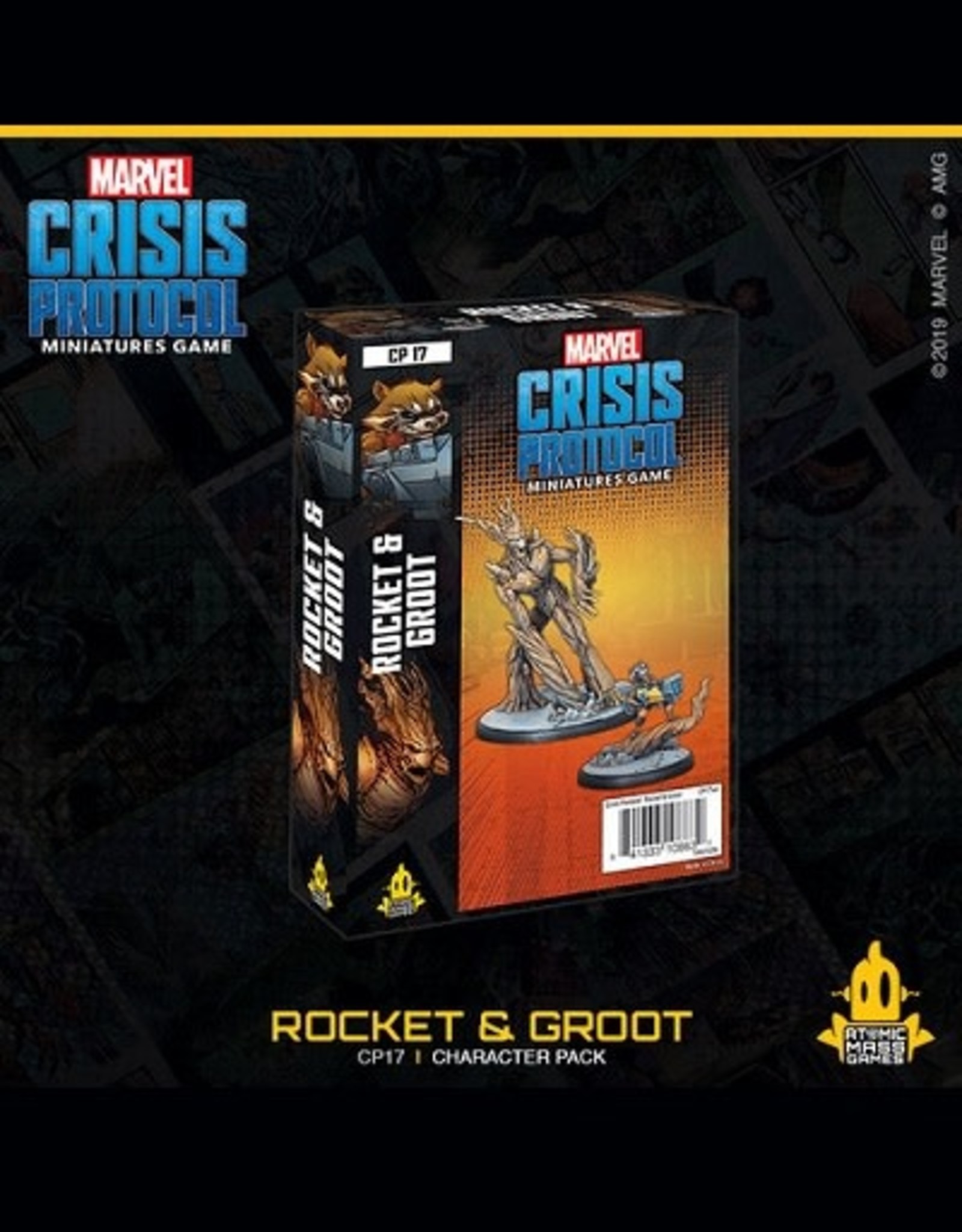 Atomic Mass Games Marvel Crisis Protocol: Rocket & Groot