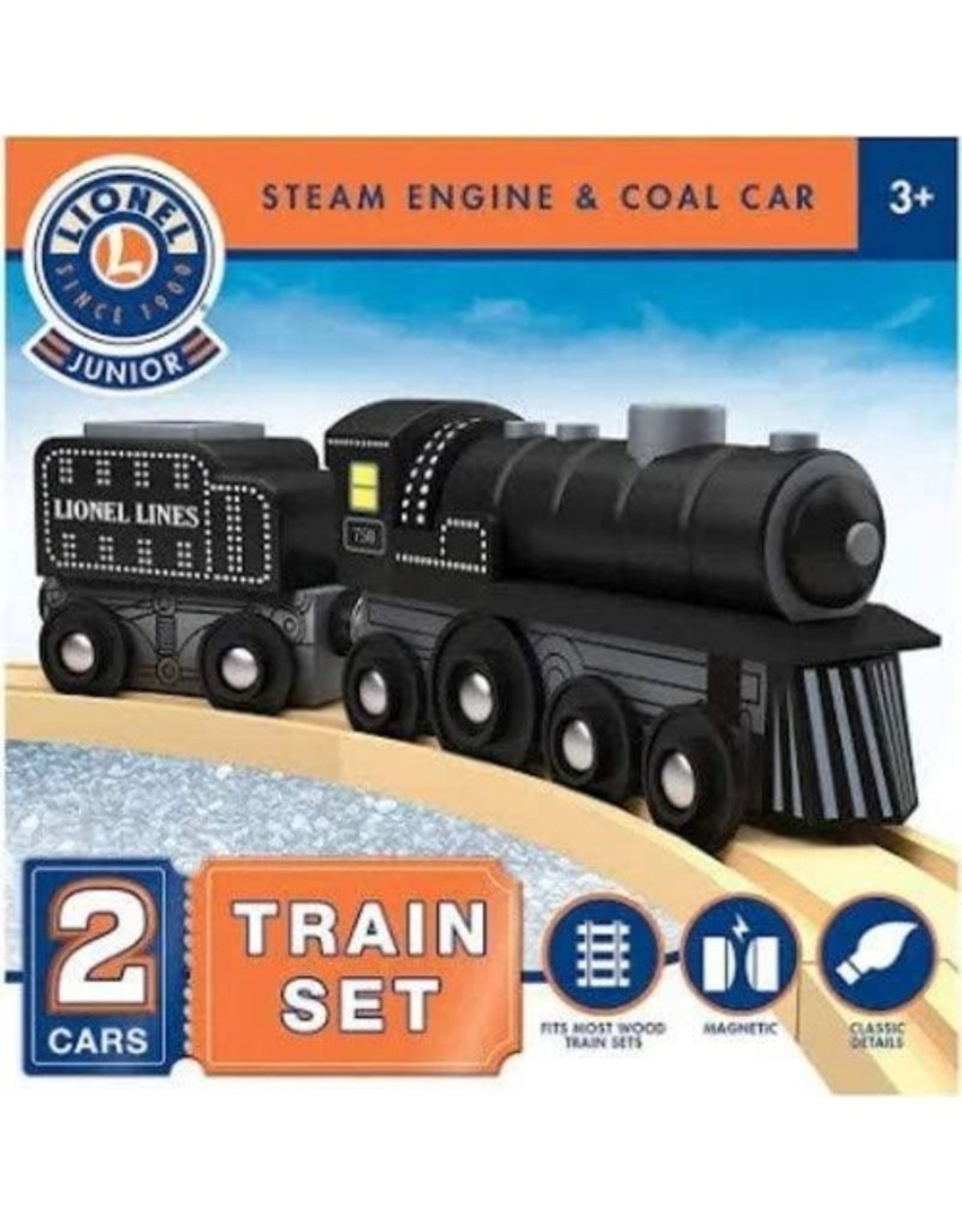 Masterpieces Puzzles & Games Steam Engine & Coal Car Set