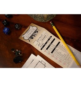Top Dog Games Blank Stat Trackers: Characters 5e (50 ct.)