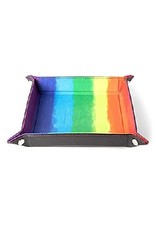 Velvet Folding Dice Tray (Rainbow)