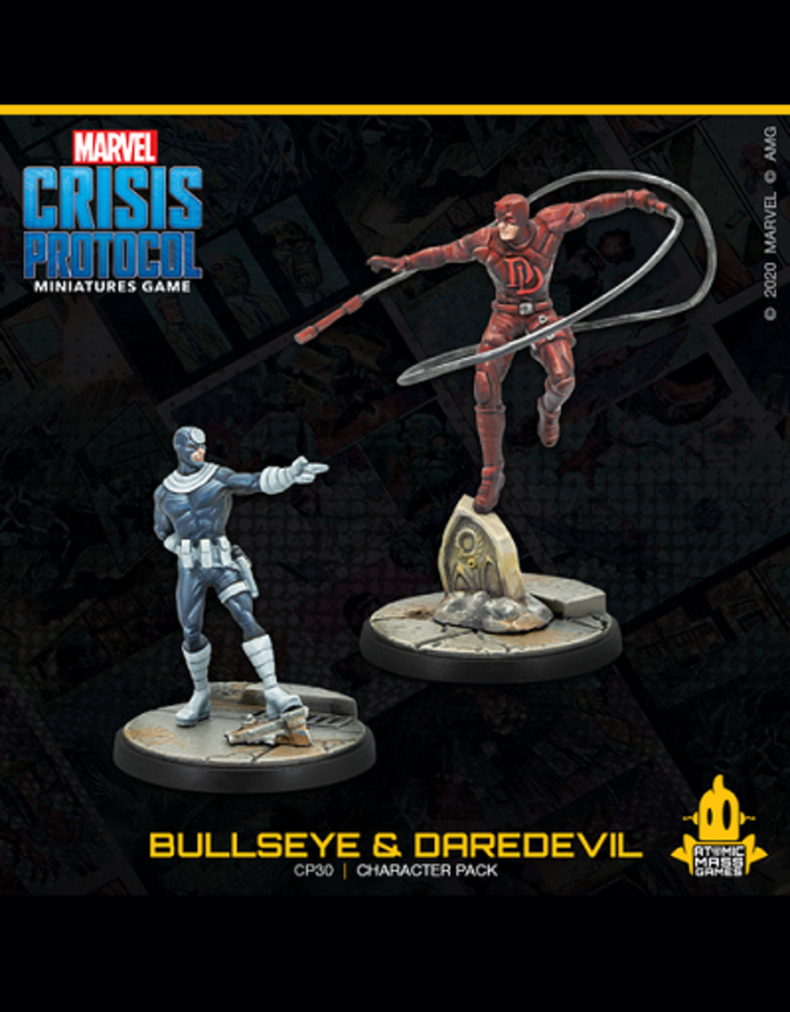 Atomic Mass Games Marvel Crisis Protocol: Bullseye and Daredevil