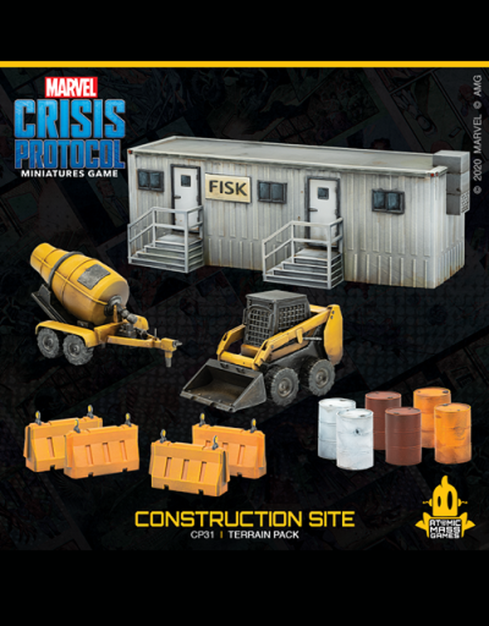 Marvel Crisis Protocol: Terrain Pack - NYC Construction Site