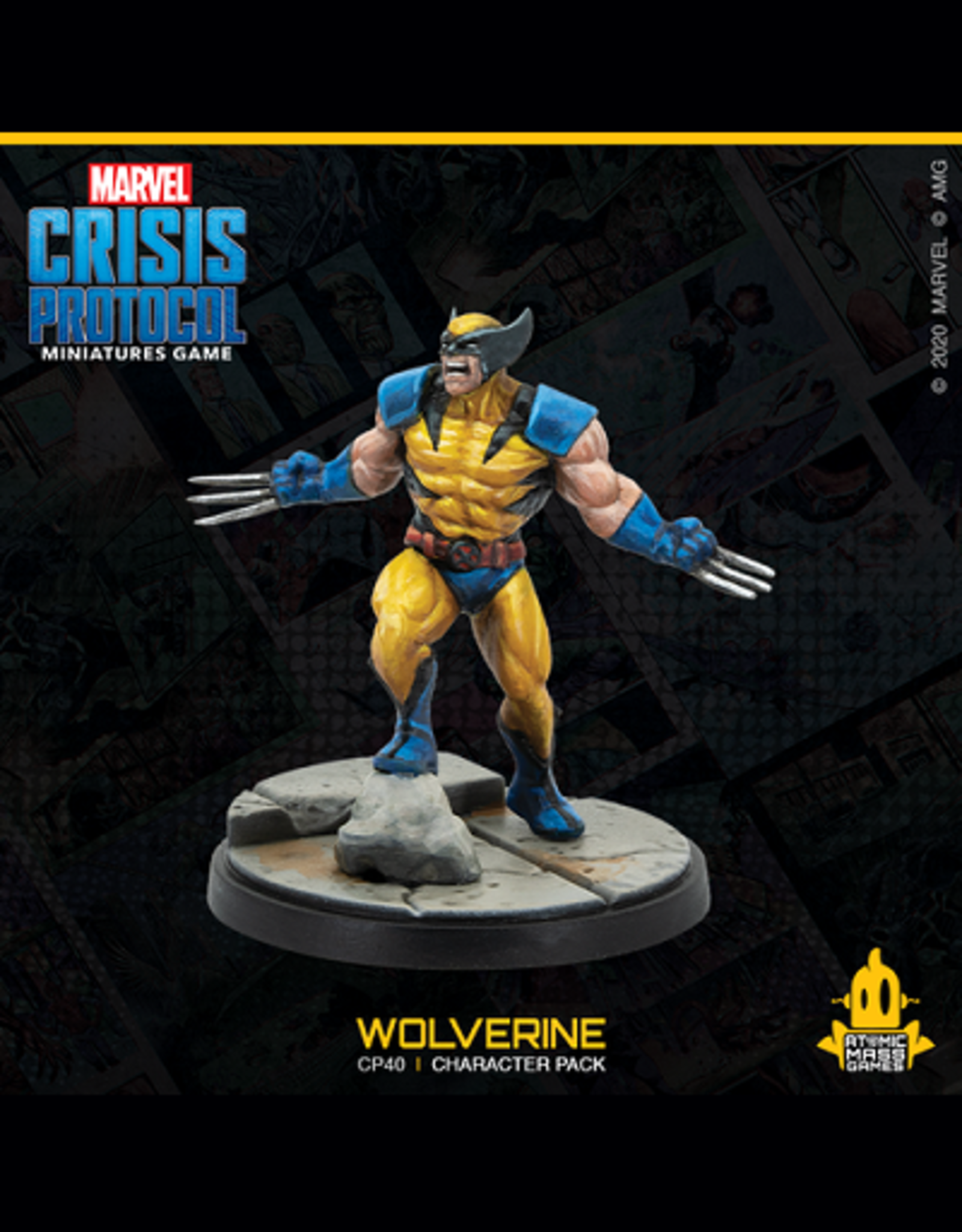 Atomic Mass Games Marvel Crisis Protocol: Wolverine & Sabretooth