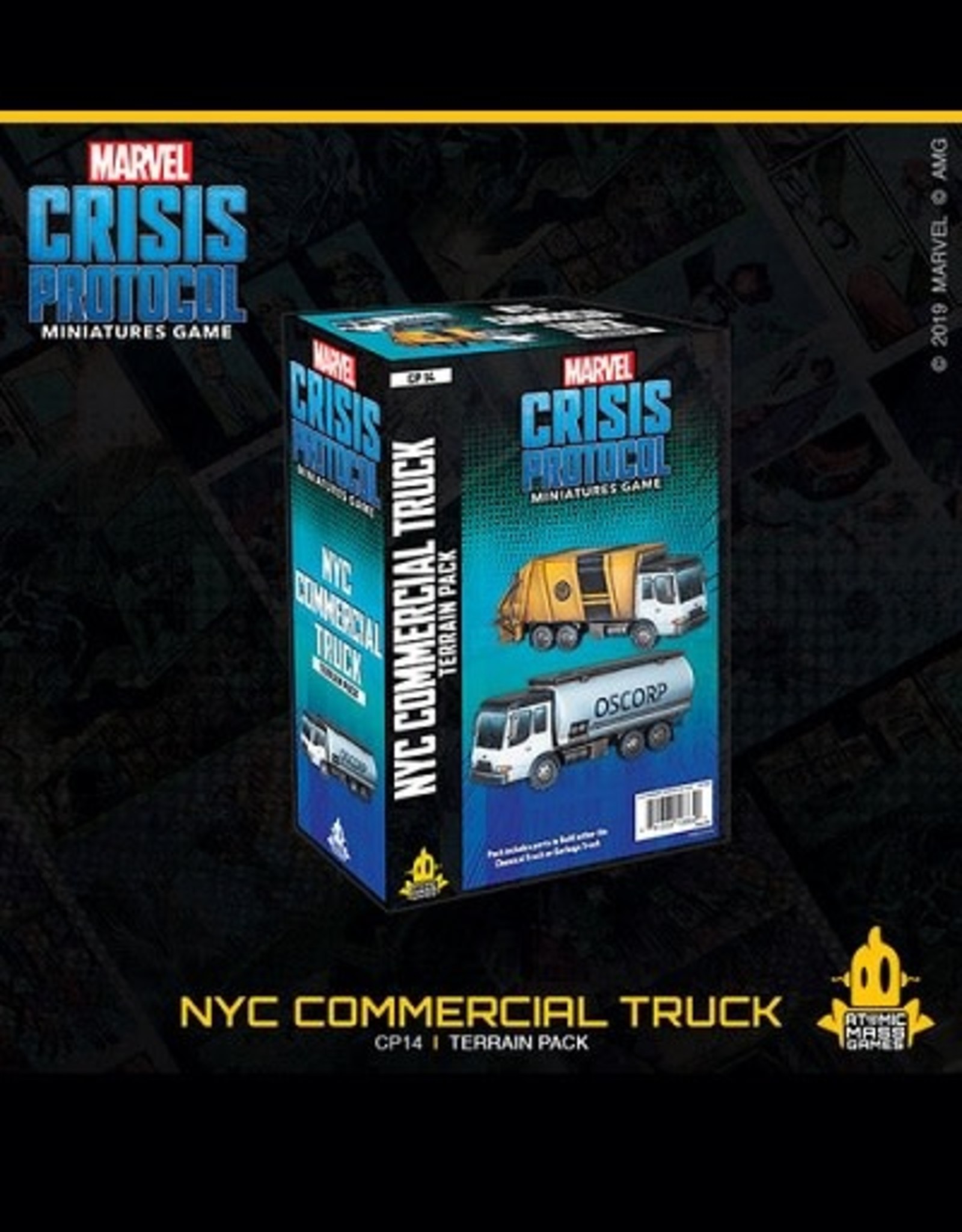 Atomic Mass Games Marvel Crisis Protocol: Terrain Pack - NYC Commercial Truck