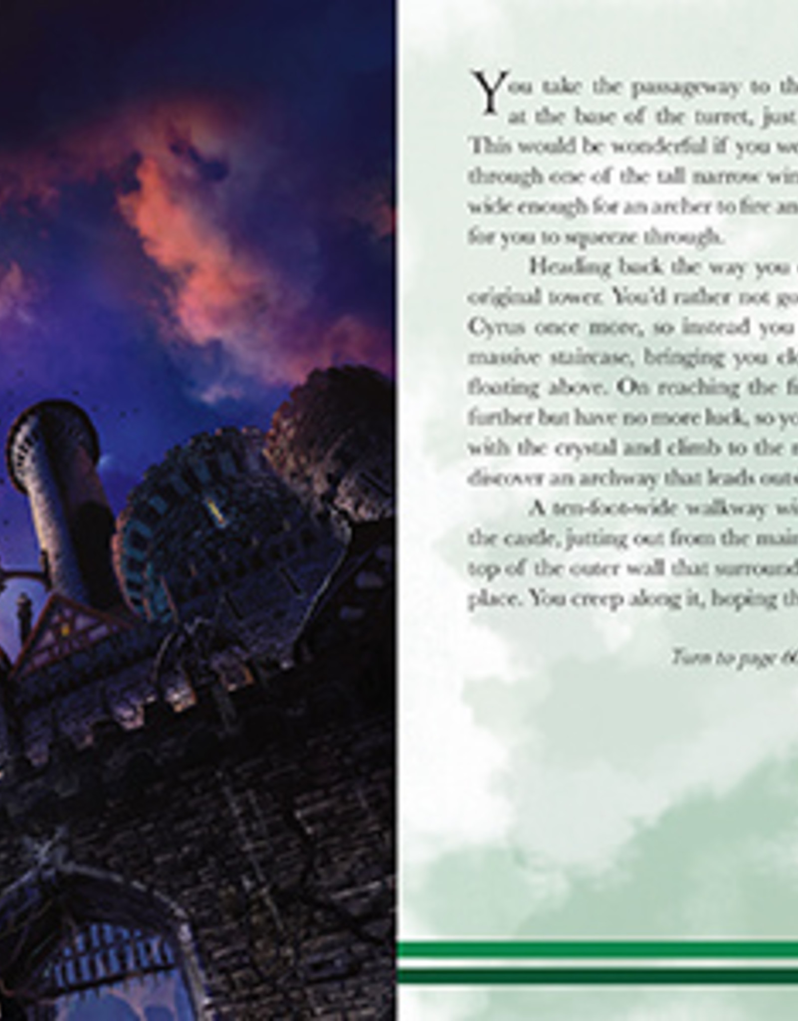 Dungeons & Dragons Endless Quest: Escape from Castle Ravenloft (Hardcover)