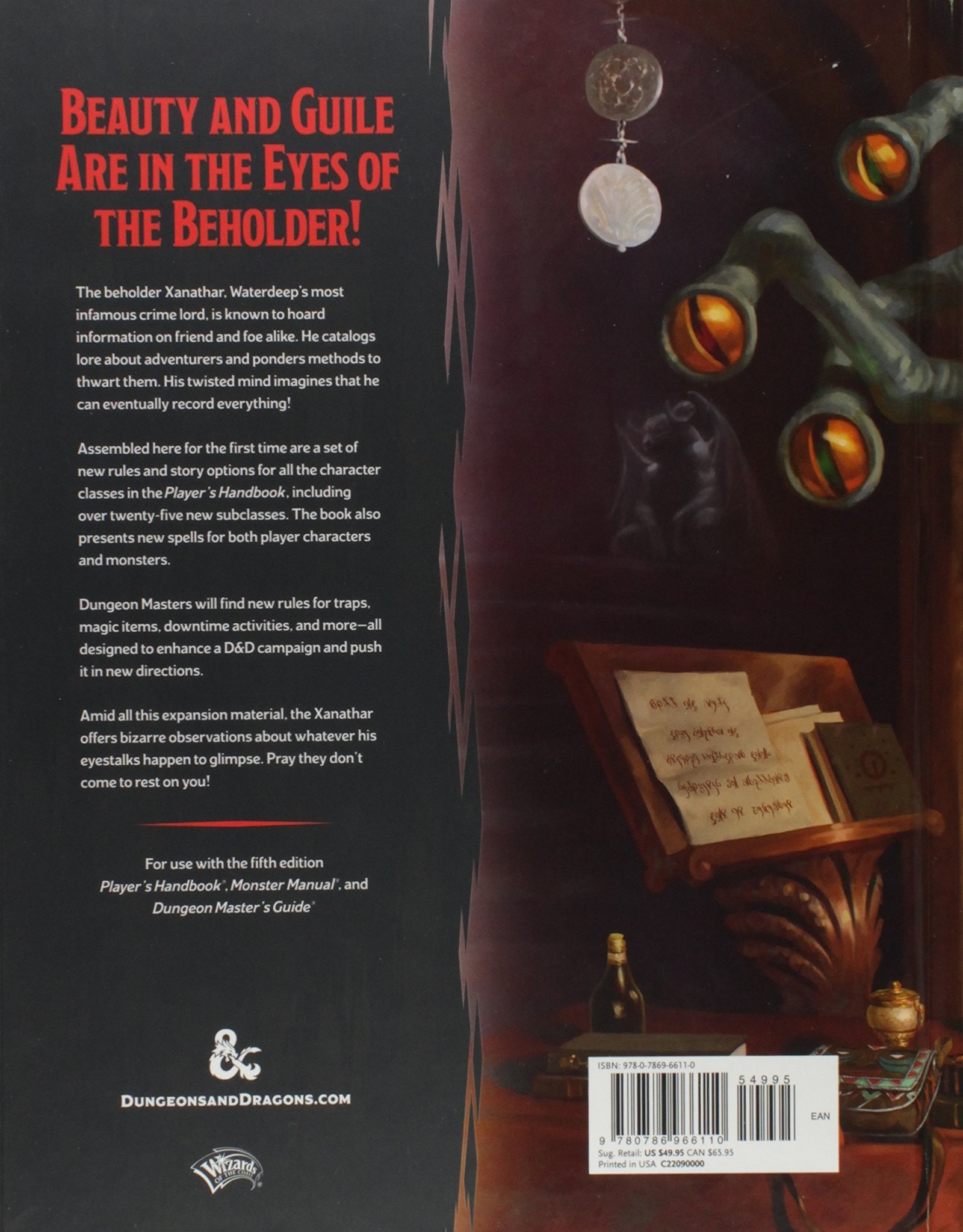 Wizards of the Coast Xanathar's Guide to Everything - Sourcebook