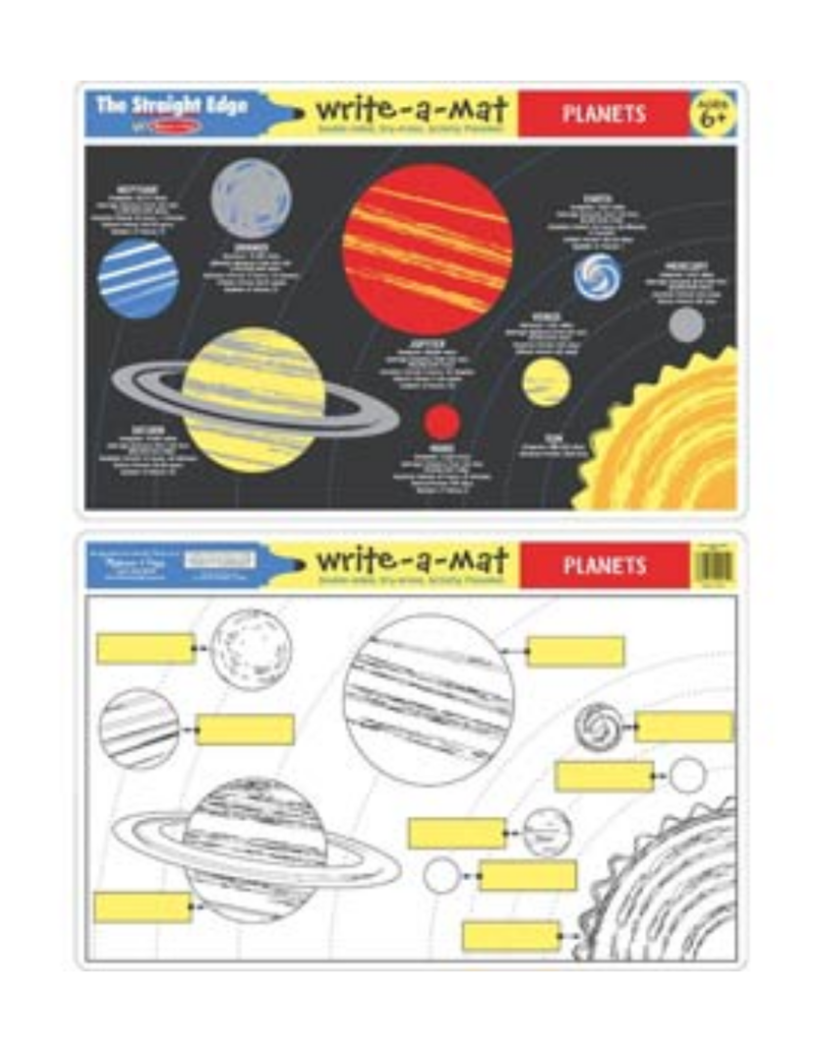 Melissa and Doug Learning Mat - Planets