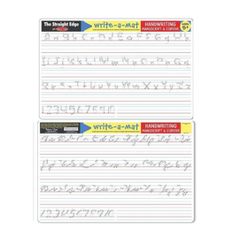 Melissa and Doug Learning Mat - Handwriting (Manuscript and Cursive)