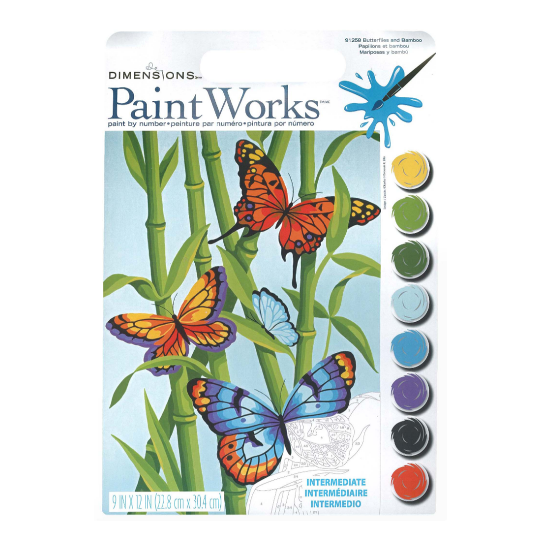 Butterflies & Bamboo Intermediate Family Fun Hobbies