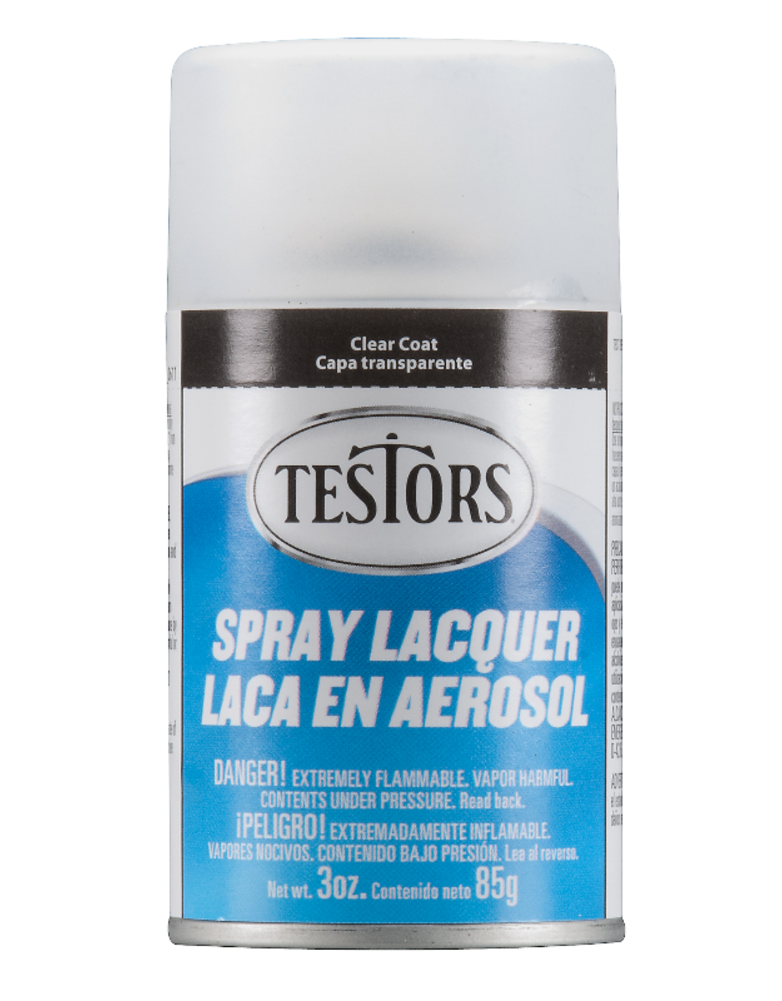 Make Your Day Testors Spray Enamel and Lacquer, Gray Primer, Clear Dullcote Coat, and Clear Glosscote Coat, 3 Ounce (Pack of 3) Paintbrushes